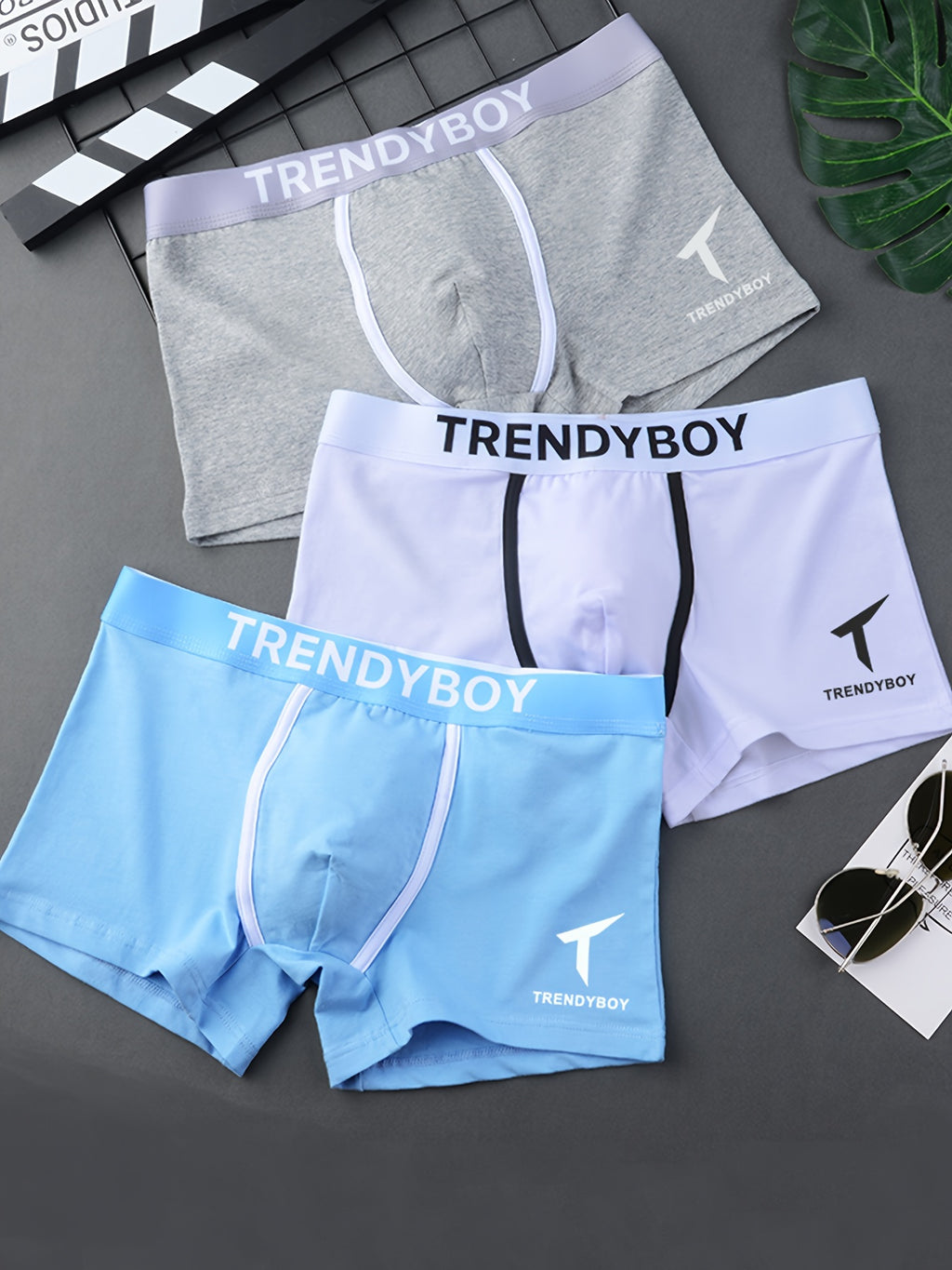 3pcs Boxer Briefs