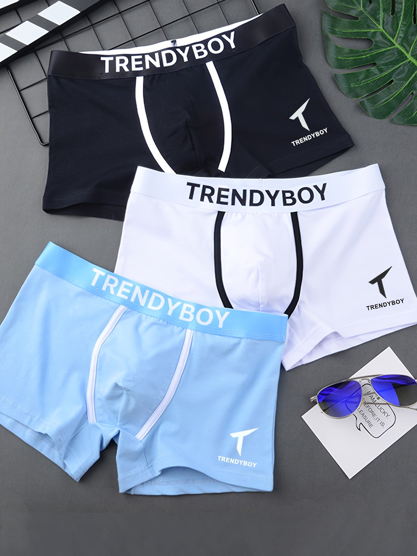 3pcs Boxer Briefs