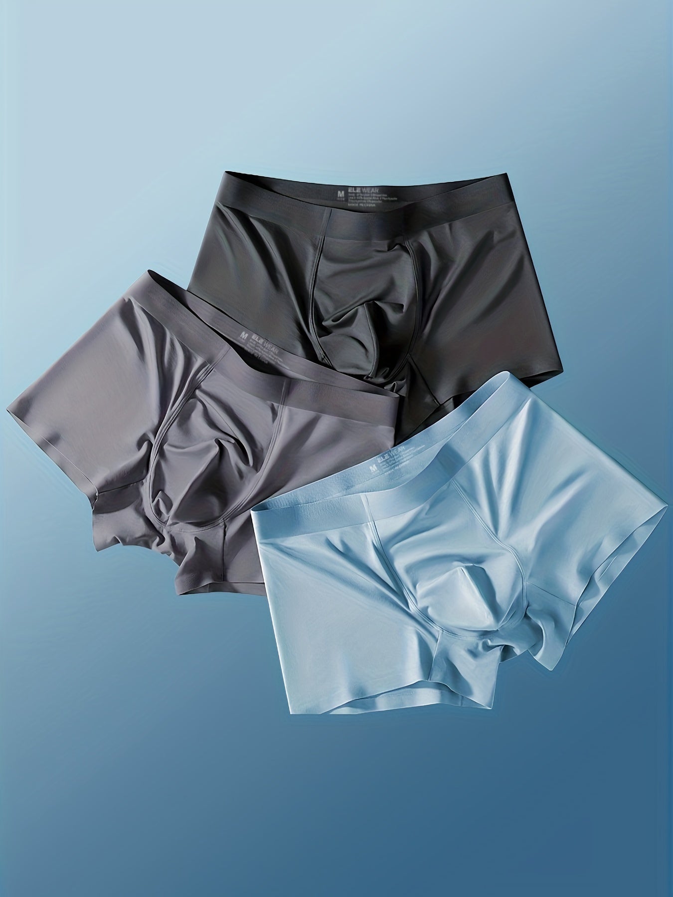 3pcs Men's Nylon Boxer
