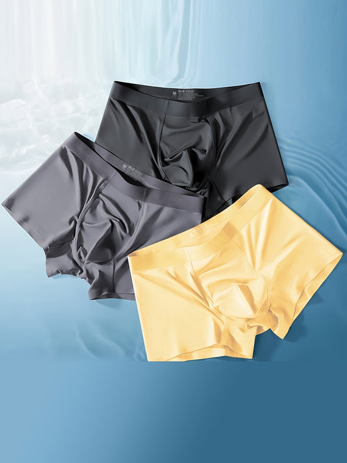 3pcs Men's Nylon Boxer