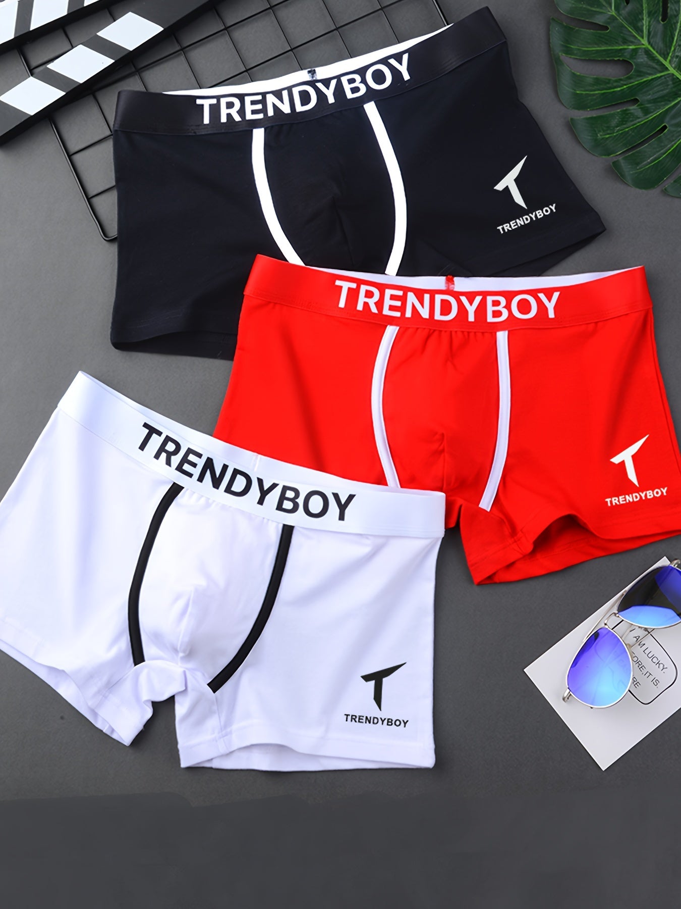3pcs Boxer Briefs