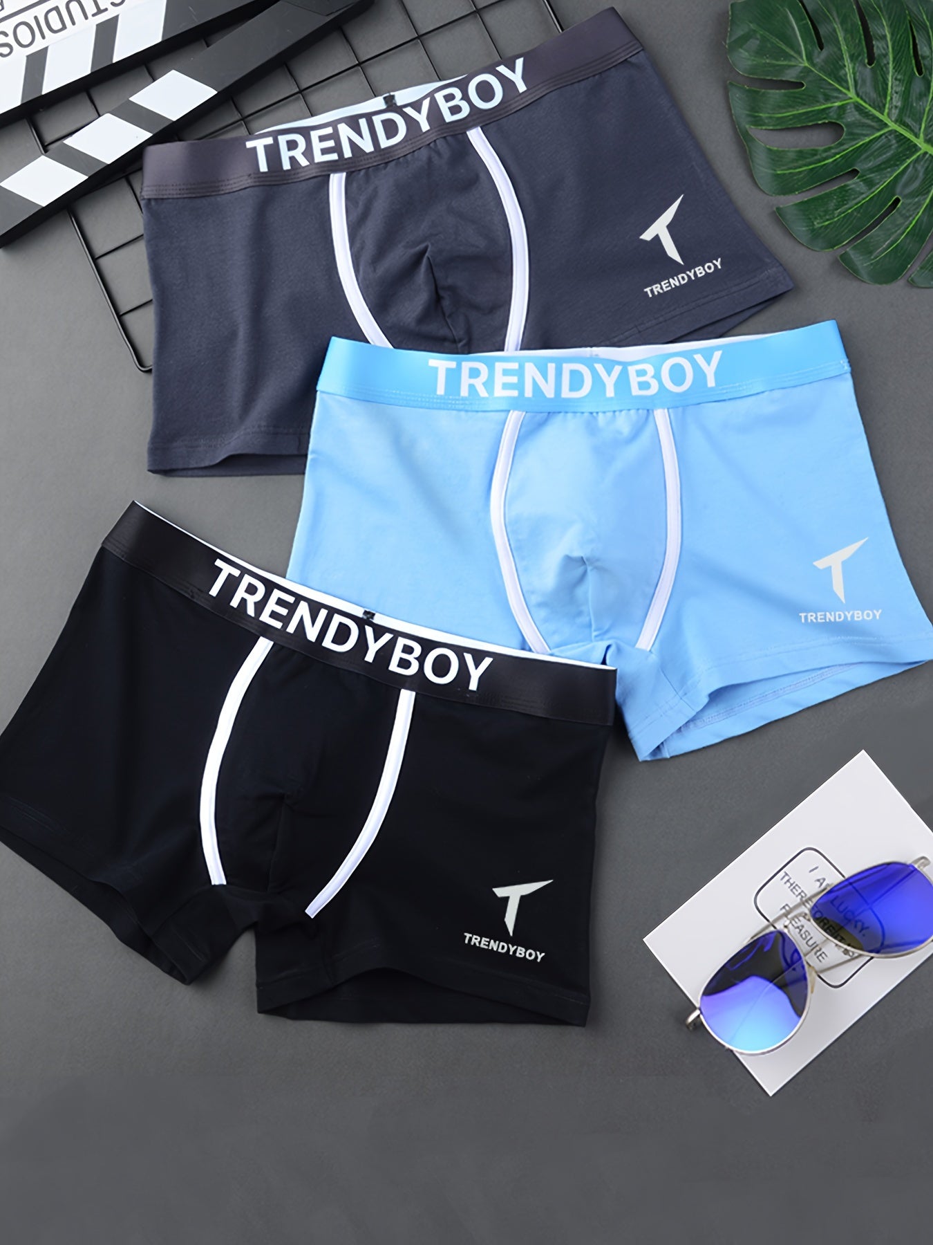 3pcs Boxer Briefs