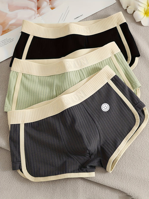 3pcs Men's Boxer Briefs